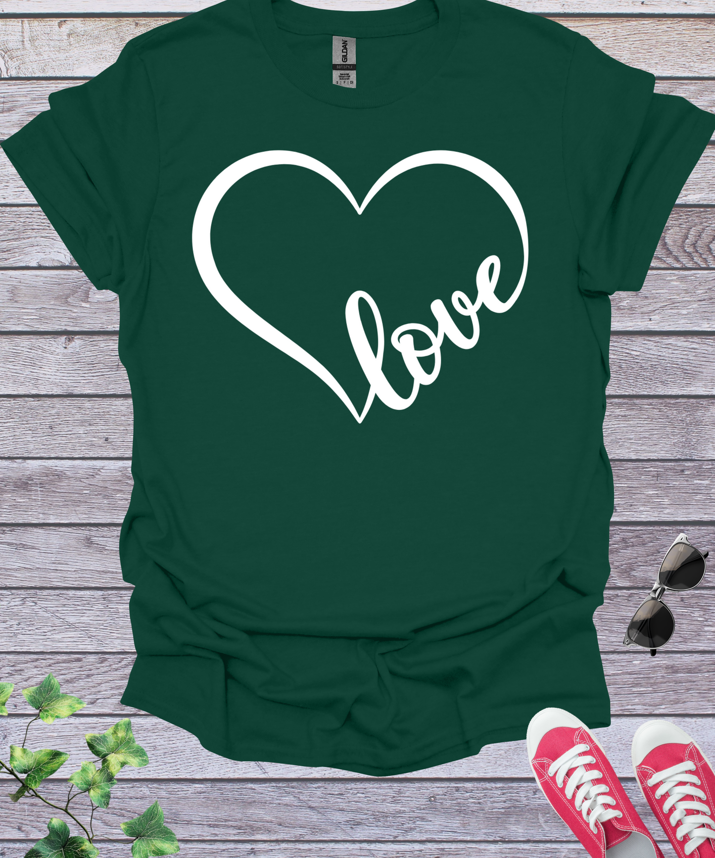 Heart Love  T-Shirt