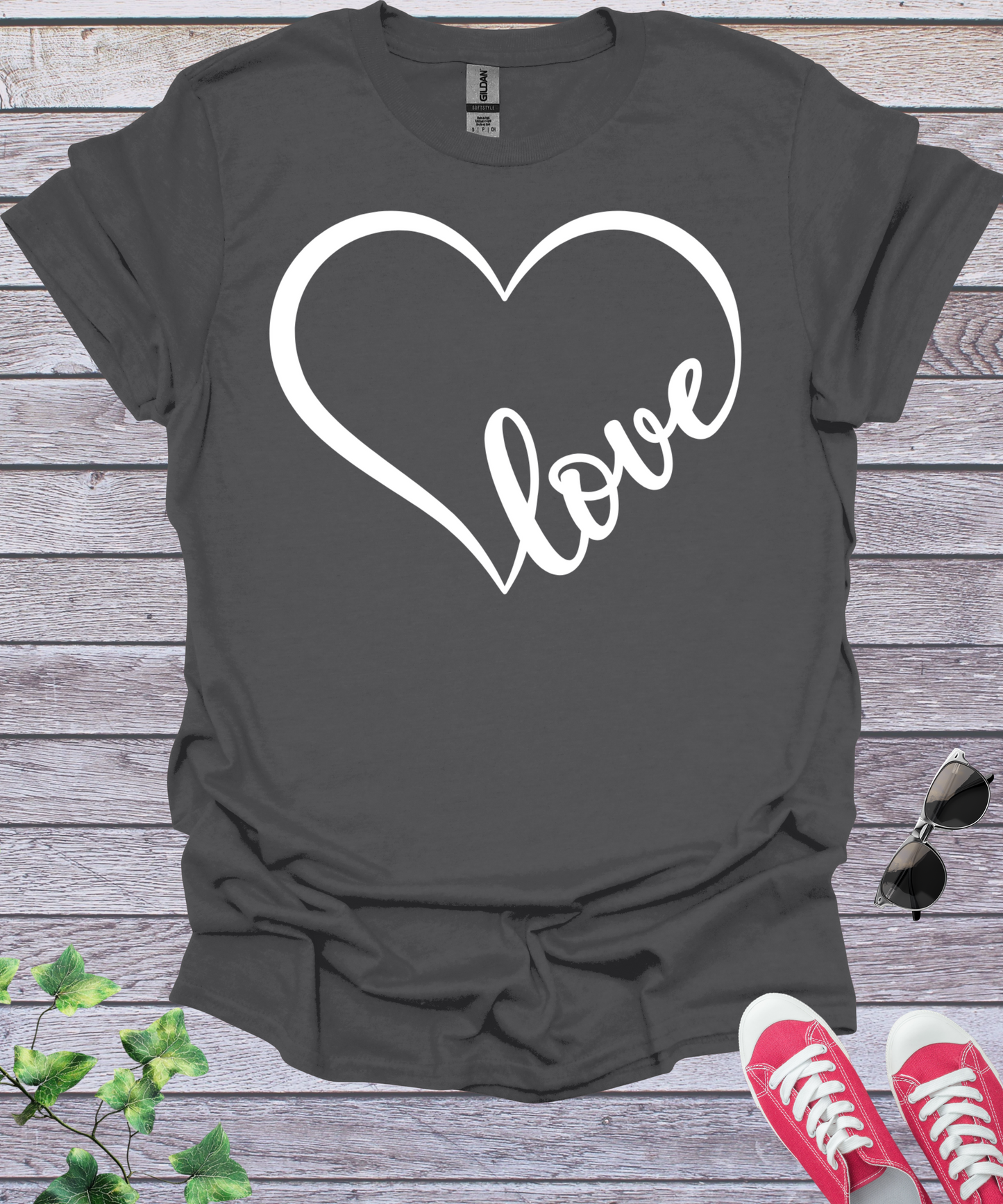 Heart Love  T-Shirt